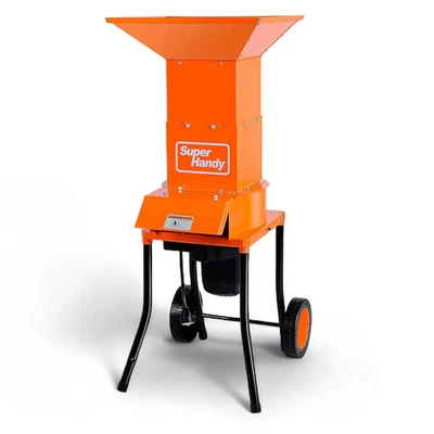 SuperHandy Leaf Mulcher Shredder 15 -Amp 11-in Electric Leaf Mulcher- NO SHIP CA