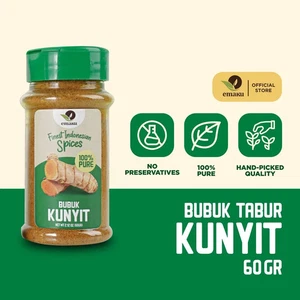 3x Kurkuma Pulver 60g Kräuter Gewürze Extrakt Natur Bio Reine Kräutergesundheit - Bild 1 von 8