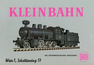 CATÁLOGO KLEINBAHN - c.1974 TRENES AUSTRIACOS VINTAGE - Imagen 1 de 3