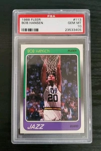 1988 Fleer #113 Bob Hansen PSA 10 - Picture 1 of 2