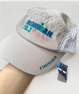 BOCO Gear Ironman 70.3 Augusta 2023 Finisher Hat - Gray Adjustable BRAND NEW NWT - Bild 1 von 1