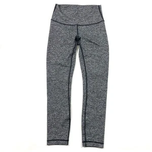 Lululemon High Times Pant Heathered Black Size 4 - Picture 1 of 7