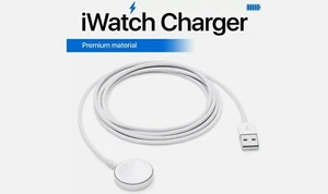 Câble de Charge USB Magnétique Chargeur pour Apple Watch iWatch Series 2/3/4/5/6/SE/7 - Photo 1 sur 12