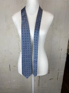 346 Brooks Brothers Pure Silk Tie Made in USA 57" L x 3" W Blue Paisley Jacquard - Picture 1 of 9
