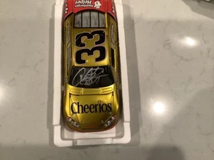 CLINT BOWYER 2011 AUTOGRAPHED CHEVY IMPALA CHEERIOS LIQUID COLOR DIECAST & CARD - Picture 1 of 11