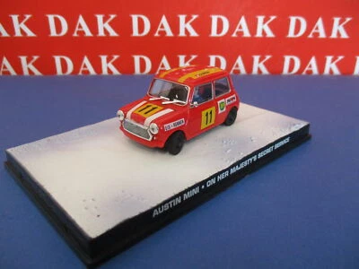 Die cast 1/43 Modellino Auto 007 James Bond Austin Mini Cooper On Her Majesty's - Immagine 1 di 4