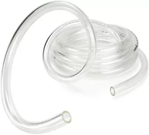 Poppstar 5m Tuyau PVC Transparent (5mm / 8mm, max. 2 bar) pour Aliments, Eau - Foto 1 di 5