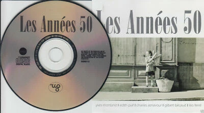LES ANNEES 50 (CD 2005) Années 1950s French France Pop YVES MONTAND EDITH PIAF+ - Image 1 of 2