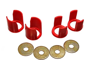 NEW Sub-Frame Bushing Set For 240sx 89-94 S13 - ENERGY SUSPENSION (RED) - Picture 1 of 2