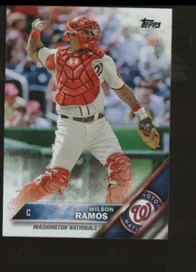 Topps Rainbow Foil #658 2016 - Wilson Ramos - Washington Nationals 16-958 - Imagen 1 de 2