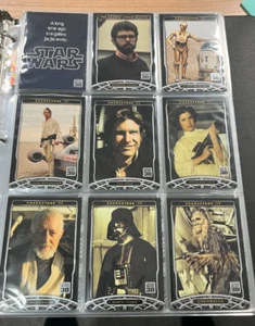 Star Wars 30th Anniversary 07 Topps Complete 120 Card Base Set W/ Inserts Binder - Bild 1 von 6
