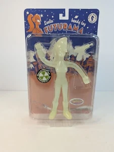 Futurama Leela Previews Exclusive Glow-in-The-Dark Variant Bendy Toy 2001 - Picture 1 of 4