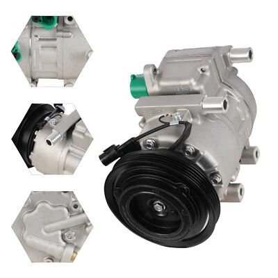 For 2007 2008 2009 2010 2011 2012 Hyundai Elantra L4 2.0L VS16 A/C Compressor - Imagem 1 de 4