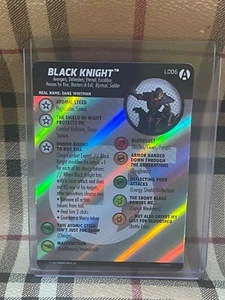 Heroclix Black Knight L006 Legacy Card - From Avengers Forever Set - NEW! - Picture 1 of 2