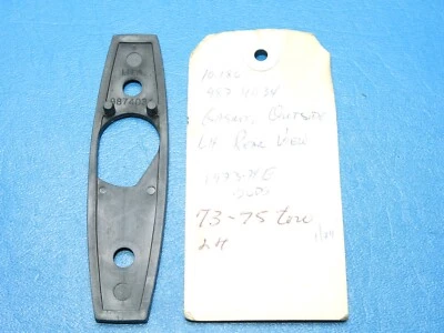 Junta de espejo retrovisor exterior Oldsmobile Toronado LH Oldsmobile 1973-1975 9874034 NOS Foto 1 de 3