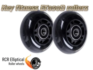 New roller wheels for Key fitness ET850D Elliptical Exercise Machine parts - Picture 1 of 2