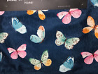 NICOLE MILLER HOME PLACEMATS BUTTERFLIES  BLUE  13 X 19  100% POLYESTER NWT