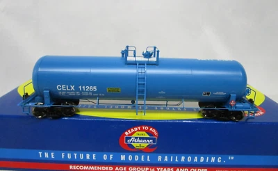 Athearn HO Scale CELX Celtran 50' RTC 20,900 Gallon Tank Car #11265 NOS 73908 - Image 1 of 4