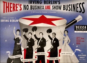 (MTI) THERE'S NO BUSINESS LIKE SHOW BUSINESS - Ethel Merman 1954 OST LP - Picture 1 of 1