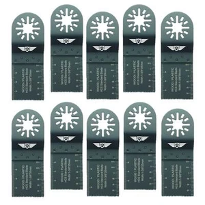 10 x 35mm Wood Blades for Fein Multimaster Bosch Makita Oscillating Multitool - Picture 1 of 5