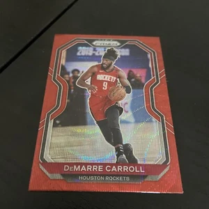 2020-21 PANINI PRIZM RED WAVE #205 DEMARRE CARROLL HOUSTON ROCKETS - Picture 1 of 2