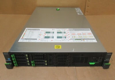 Fujitsu Primergy RX300 S8 2x 8C E5-2640v2 128GB Ram 6x 900GB SAS HDD 2U Server - Image 1 of 3