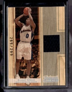 2007-08 TOPPS TRADEMARKS MOVES /299 JERSEY RELIC GILBERT ARENAS WIZARDS - Picture 1 of 1