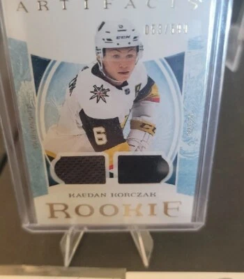 Kaedan Korczak Rookie Game worn!!! 53/599  - Image 1 of 2