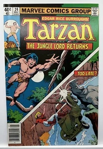 Marvel Comics Group Tarzan Lord of the Jungle #24 (1979) - Picture 1 of 1