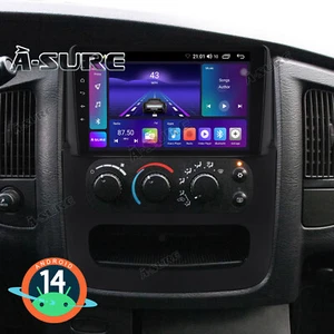 Radio estéreo GPS Carplay 2G+64G Android14 2002-2005 Dodge Ram 1500 2500 3500 - Imagen 1 de 15