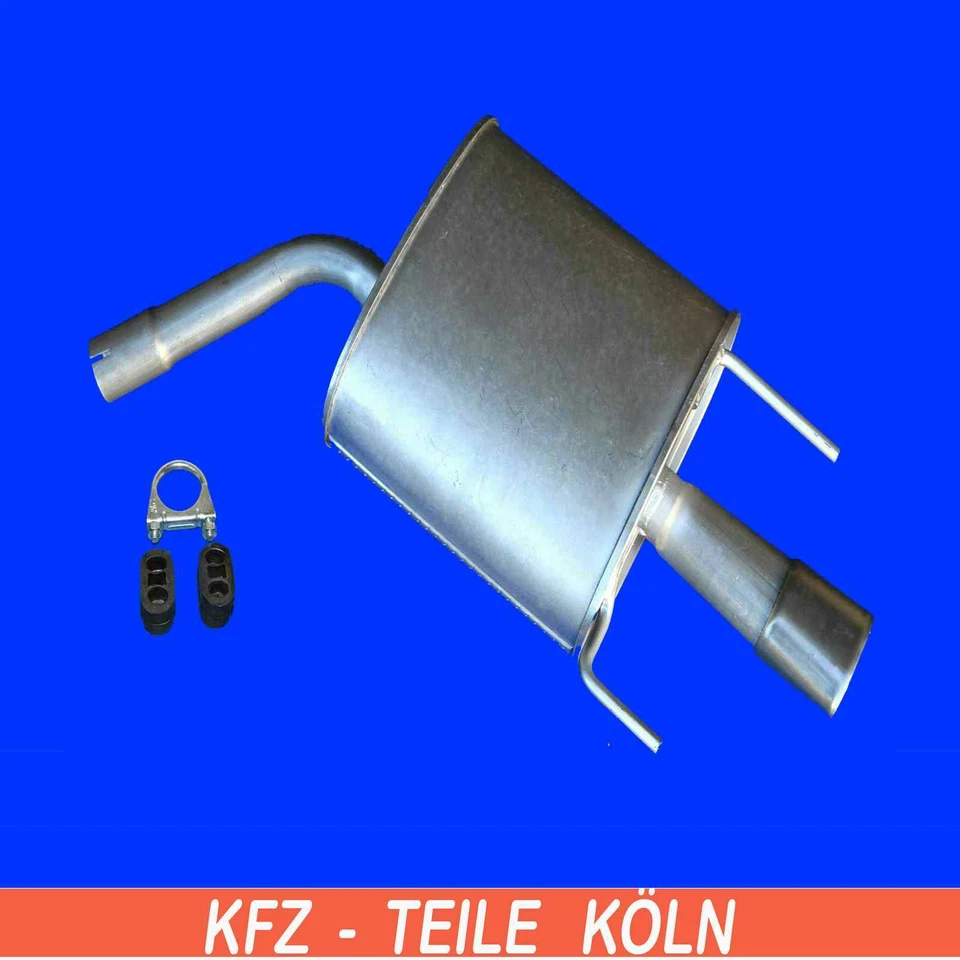 Opel Vectra C GTS - 2.2 direct / 3.2 V6 / 2.0 16V ENDSCHALLDÄMPFER -Rechts + Set - Immagine 1 di 1