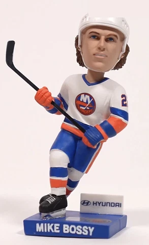 NHL New York Islanders Mike Bossy Bobblehead Hyundai UBS Arena Cover