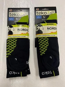 Teko Light Cushion Nordic Merino Ski Socken (2er Pack) Large 9-11,5 - Bild 1 von 4