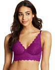Maidenform Convertible Bralette Lace Lined Bra Casual Comfort Convertible Straps