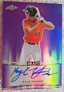 Kyle Tucker 2015 Leaf Metal Draft Purple Prismatic Card #16/25 Houston Astros - Bild 1 von 1