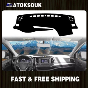 Sunproof Dashboard Cover Mat for 14-19 Toyota Highlander Interior Protection Pad - Picture 1 of 12
