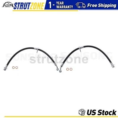 2 mangueras hidráulicas de freno de línea de freno trasero para Acura RSX 2,0 L_ Foto 1 de 4