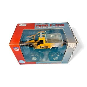 2003 NFL Steelers Ford F-350 Monster Truck 1:32 Die-Cast Fleer Collectible NIB - Bild 1 von 7