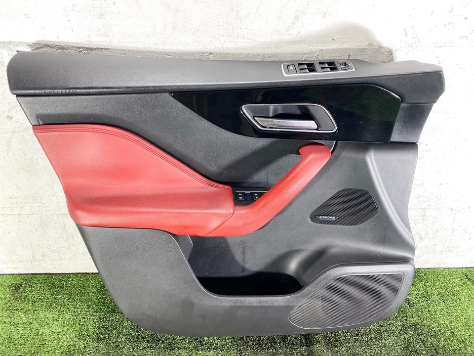 17-20 JAGUAR F-PACE FRONT LEFT LH SIDE INTERIOR DOOR PANEL TRIM COVER PANEL OEM - Image 1 of 3