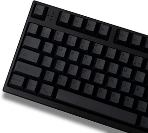 Porte-clés gris japonais PBT 144 clés profil cerise DYE-Sub - Photo 1/9