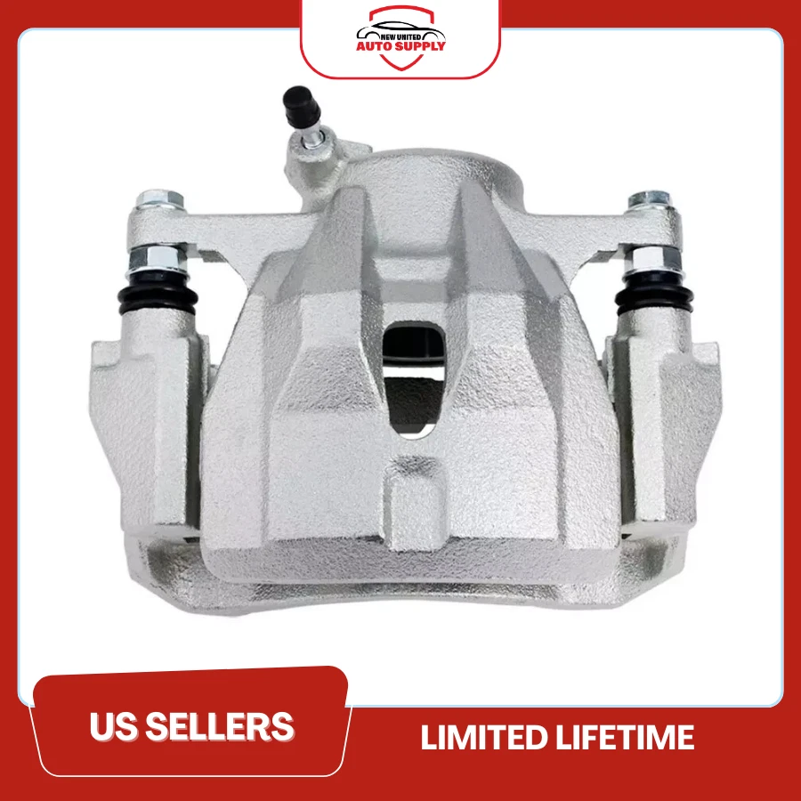 前右制动卡钳带支架适用于 2009 - 2019 年卡罗拉 Matrix Vibe Scion xD — 第 1/2 张图片