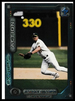 2001 Pacific Private Stock #13 Jason Giambi Extreme Action Oakland Athletics Foto 1 de 2