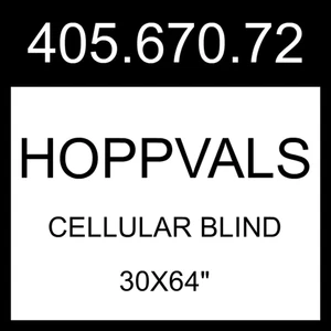 IKEA HOPPVALS Zellrollo beige 30x64" 405.670.72 - Bild 1 von 1