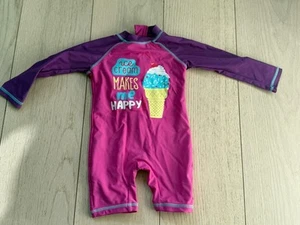 Schwimmanzug 68 lila Badeanzug Anzug schwimmen Bob Uv Schutz - Bild 1 von 3