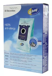 ELECTROLUX E206B S-Bag Hepa Anti-Allergy Vacuum Cleaner Bags - Picture 1 of 2