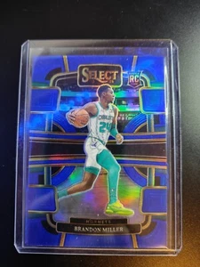 2023-24 Select Brandon Miller Blue Prizms RC Concourse Level #80 - Bild 1 von 2
