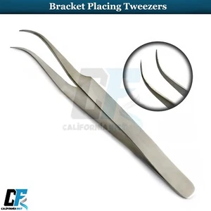 Kieferorthopädische Bracket Platzierung Pinzette feine spitze Spitzen Platzierungen halten Dental - Bild 1 von 5