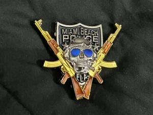 MIAMI BEACH POLICE STREET CRIMES UNIT JUMP OUT BOYZ Challenge Coin - Picture 1 of 6