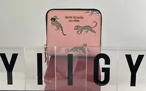 ๐ผ๐ฆ Kate Spade ๐ผ๐ฆ Portafoglio compatto bifold Morgan Leopard ๐ผ D3 - Foto 1 di 9