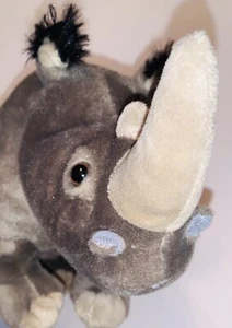 Wild Republic - Nashorn Plüschtier 14 Zoll - realistisches Stofftier - Nashorn Stofftier - Bild 1 von 3